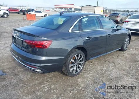 2022 Audi A4 Premium 40 Tfsi Quattro S Tronic z USA, uszkodzony, nr VIN WAUABAF43NN004825